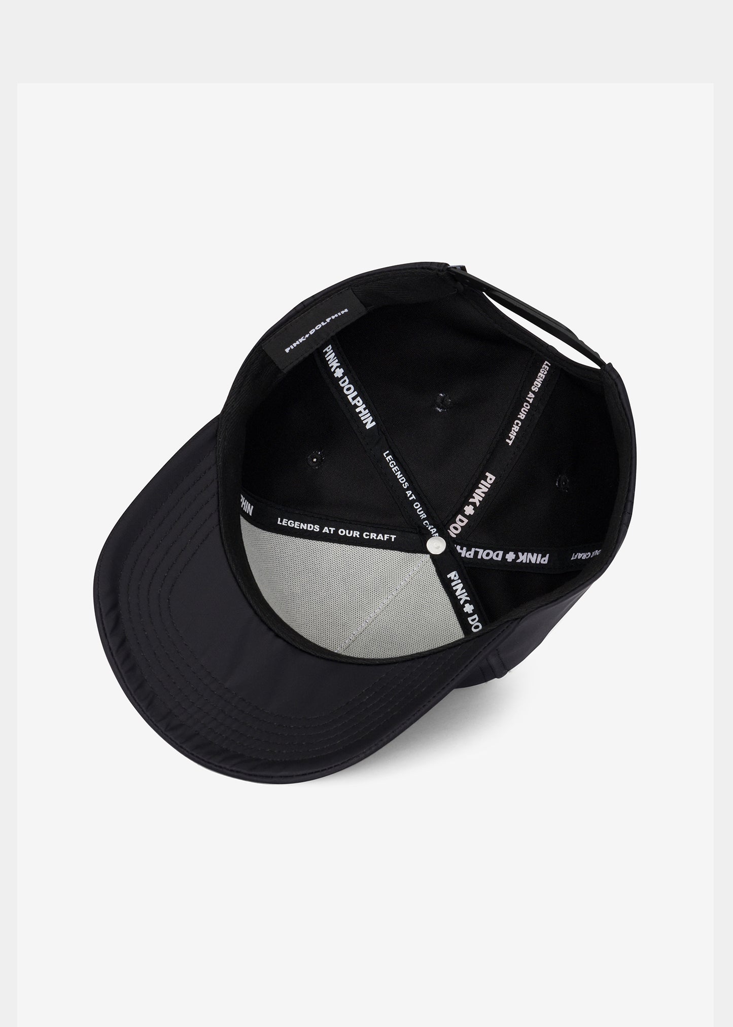 Black Nylon P Hat